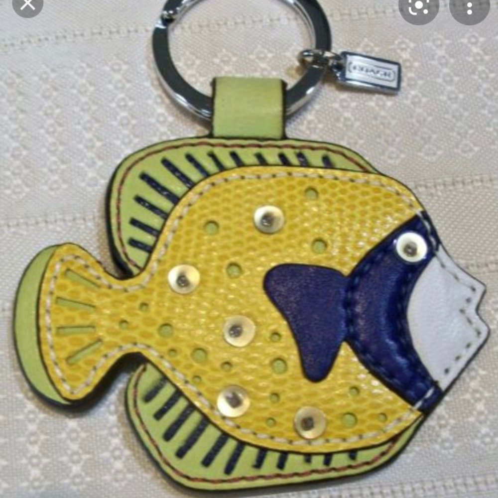 Coach fishy charm